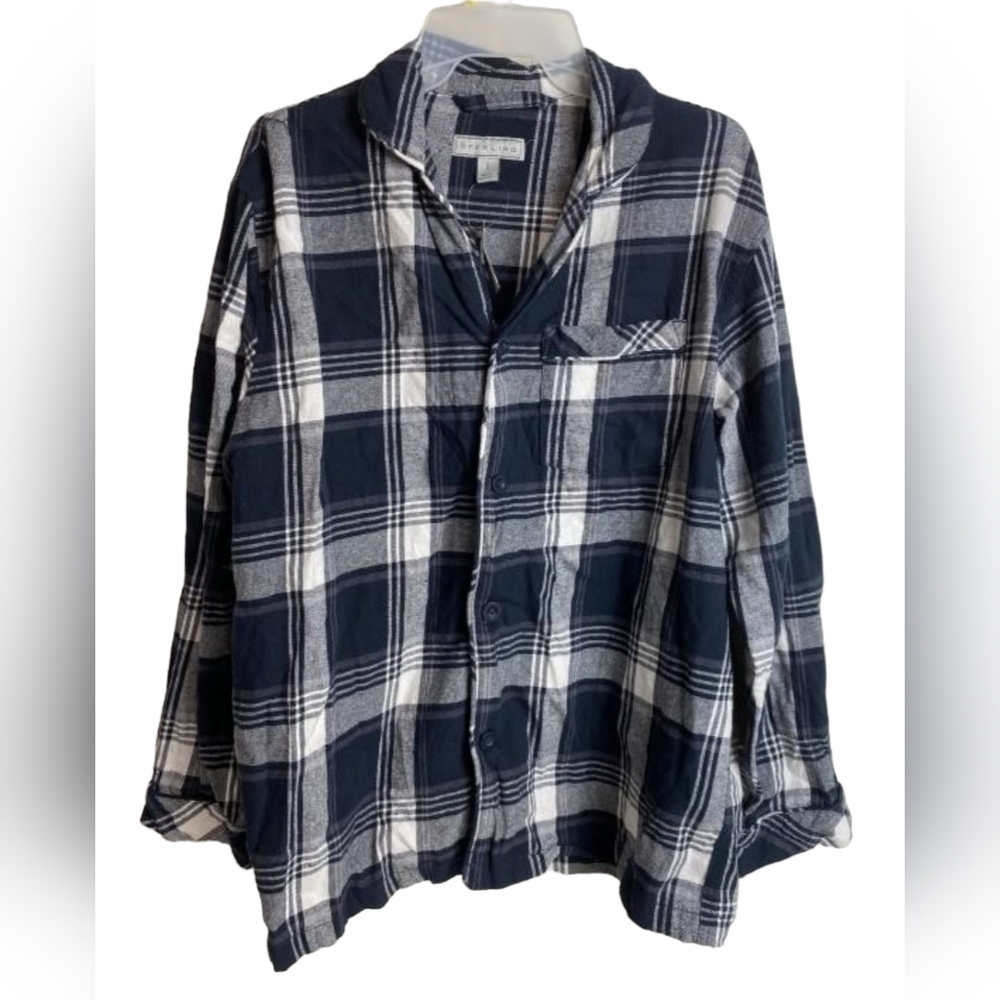 Sterling Men's Checked Shirt, Size Large MSRP $69 NWT
